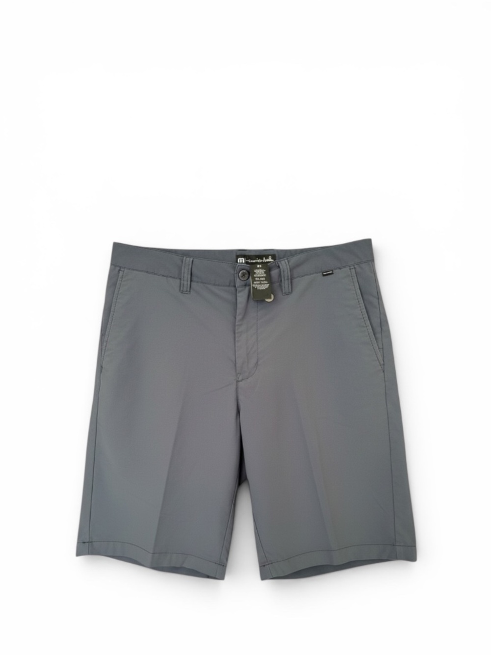 Travis Mathew Wanderlust Chino Golf Shorts | Dark Gray | 34 - Picture 2 of 3